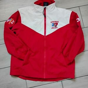 Charles River Apparel Red and White Kids Raincoat Size 14/16